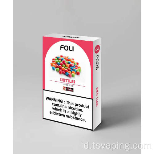 1.8ml pod infinity foli diterapkan pada pod relx